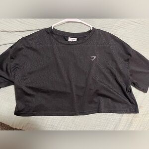 Gymshark Black Athletic Top